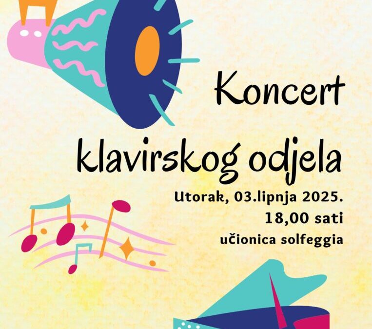 Najava koncerta