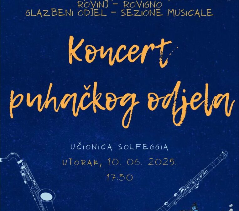Koncert puhačkog odjela