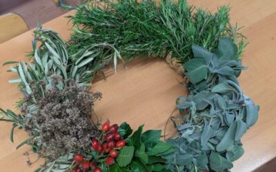 Božićni vijenac na dar