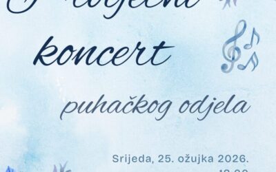 Koncert Puhačkog odjela