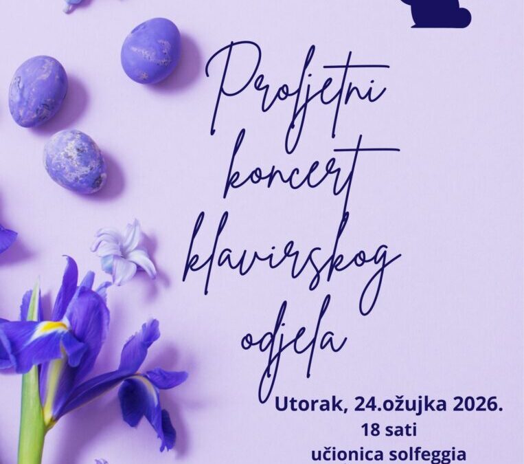 Proljetni koncert klavirskog odjela
