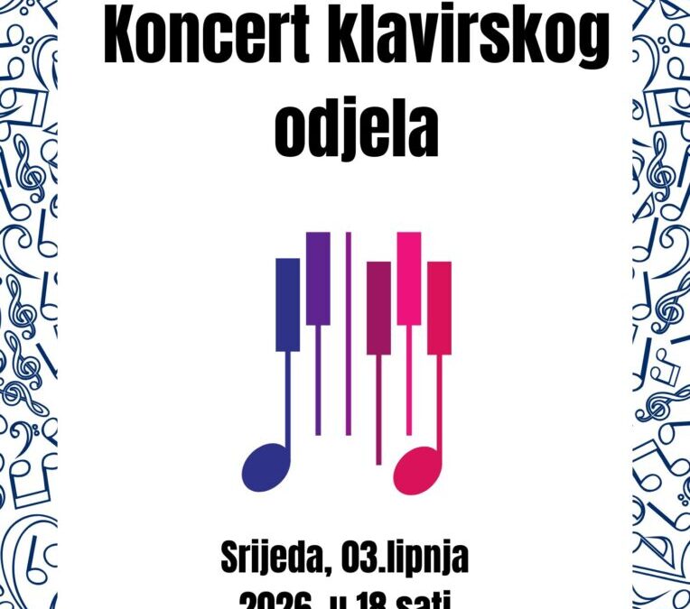 Koncert Klavirskog odjela