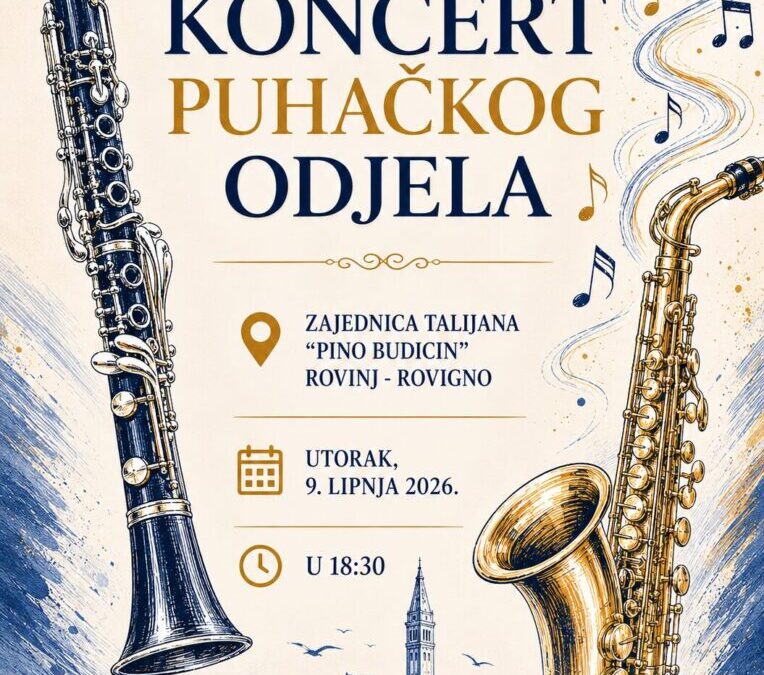 Koncert Puhačkog odjela